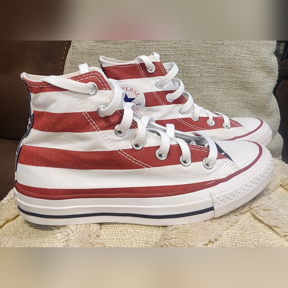 Converse American flag